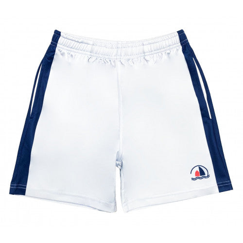A White Shorts from The Harbour School in size 3T for boy. (Front View)