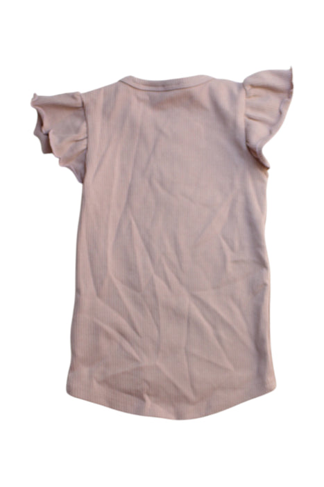 A Beige Short Sleeve Tops from Jamie Kay in size 2T for girl. (Back View)