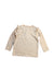 A Beige Long Sleeve Tops from Jamie Kay in size 18-24M for girl. (Back View)