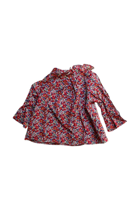 A Multicolour Long Sleeve Tops from Jacadi in size 3-6M for girl. (Back View)