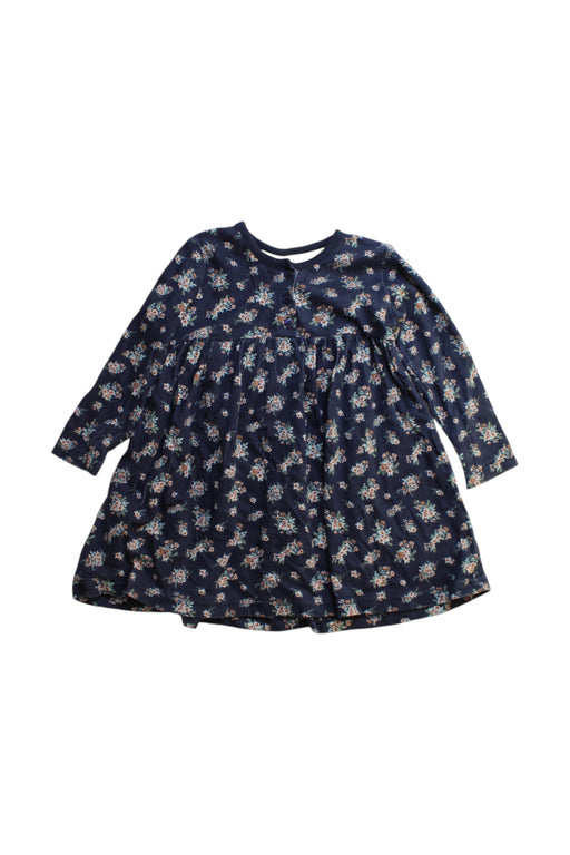 A Navy Long Sleeve Dresses from Jamie Kay in size 18-24M for girl. (Front View)