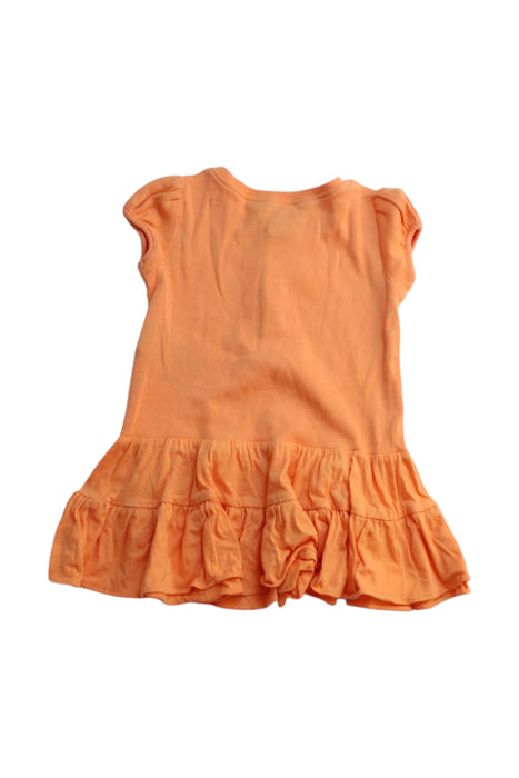 A Orange Short Sleeve Dresses from Ralph Lauren in size 6-12M for girl. (Back View)