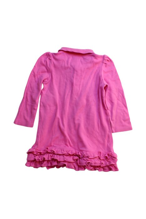 A Pink Long Sleeve Dresses from Ralph Lauren in size 12-18M for girl. (Back View)
