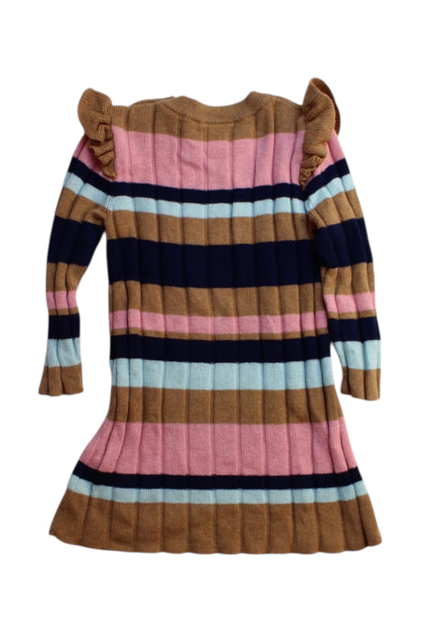 A Multicolour Sweater Dresses from Seed in size 6-12M for girl. (Back View)
