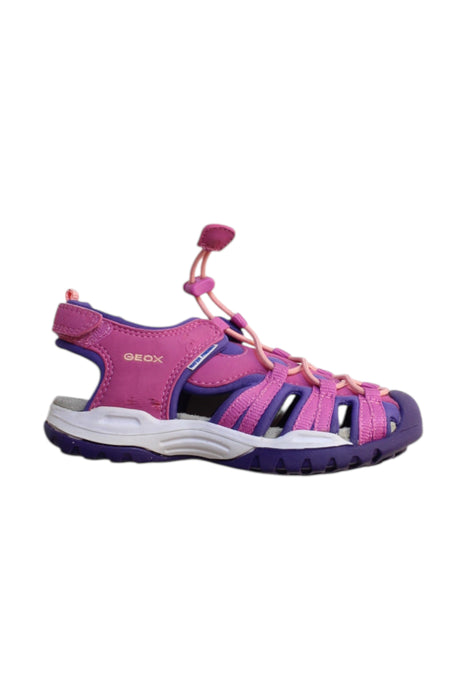 A Multicolour Sandals from Geox in size 5T for girl. (Front View)
