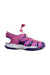 A Multicolour Sandals from Geox in size 5T for girl. (Front View)