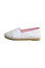 A White Espadrilles from WiNK in size 7Y for girl. (Front View)