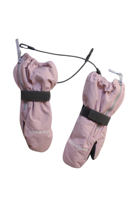 A Pink Gloves & Mittens from Didriksons in size 4T for girl. (Front View)