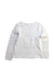 A White Long Sleeve Tops from Crewcuts in size 8Y for girl. (Back View)