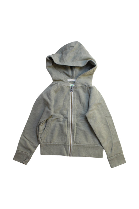 A Grey Zippered Sweatshirts from Crewcuts in size 3T for neutral. (Front View)