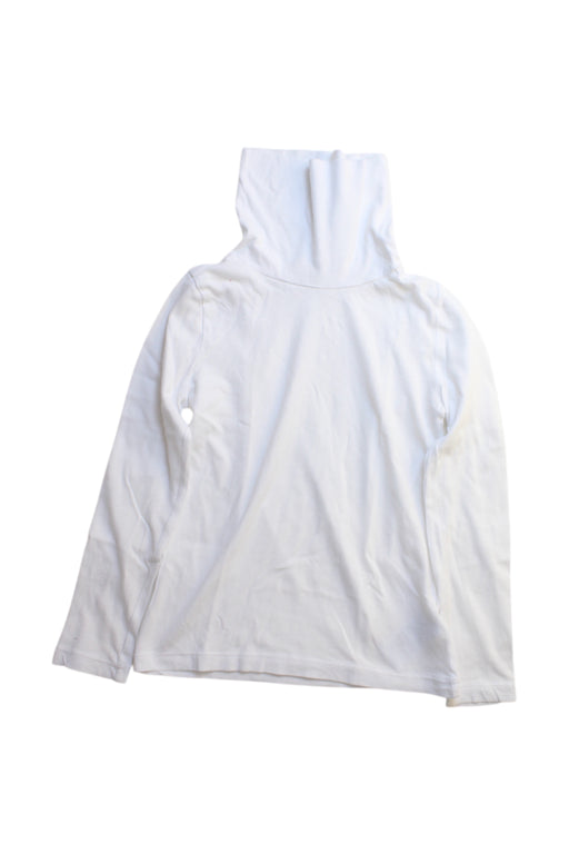 A White Long Sleeve Tops from Crewcuts in size 5T for neutral. (Front View)