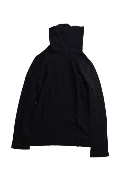 A Black Long Sleeve Tops from Crewcuts in size 6T for neutral. (Front View)