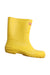 A Yellow Rain Boots from Montrre in size 6-12M for boy. (Front View)