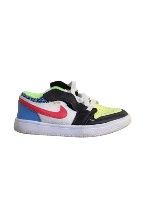 A Multicolour Sneakers from Air Jordan in size 6T for boy. (Front View)