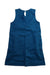A Blue Sleeveless Dresses from Crewcuts in size 7Y for girl. (Back View)