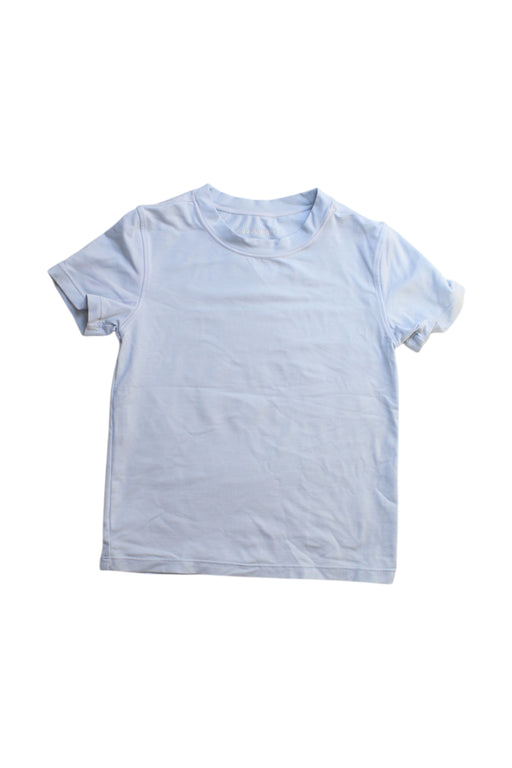 A Blue Short Sleeve T Shirts from Moody Tiger in size 4T for boy. (Front View)