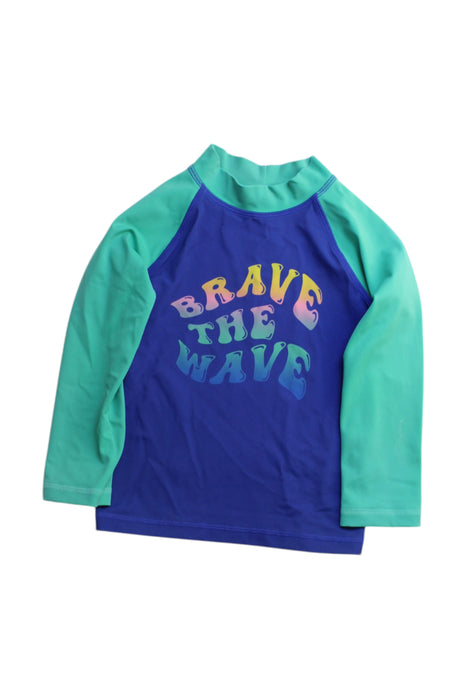 A Multicolour Rash Guards from Boden in size 5T for boy. (Front View)