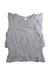 A White Sleeveless Tops from Country Road in size 6T for girl. (Front View)