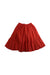 A Red Long Skirts from Kidsagogo in size 4T for girl. (Back View)