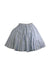 A Blue Mid Skirts from Seed in size 5T for girl. (Front View)