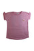 A Pink Short Sleeve Tops from Angel's Face in size 6T for girl. (Front View)