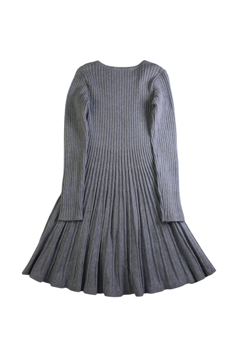 A Grey Sweater Dresses from Country Road in size 7Y for girl. (Back View)