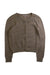 A Brown Cardigans from Bonpoint in size 8Y for girl. (Front View)