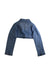 A Blue Lightweight Jackets from Miss Blumarine in size 12Y for girl. (Back View)