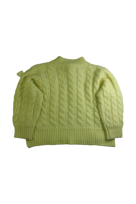 A Yellow Knit Sweaters from Angel's Face in size 6T for girl. (Back View)
