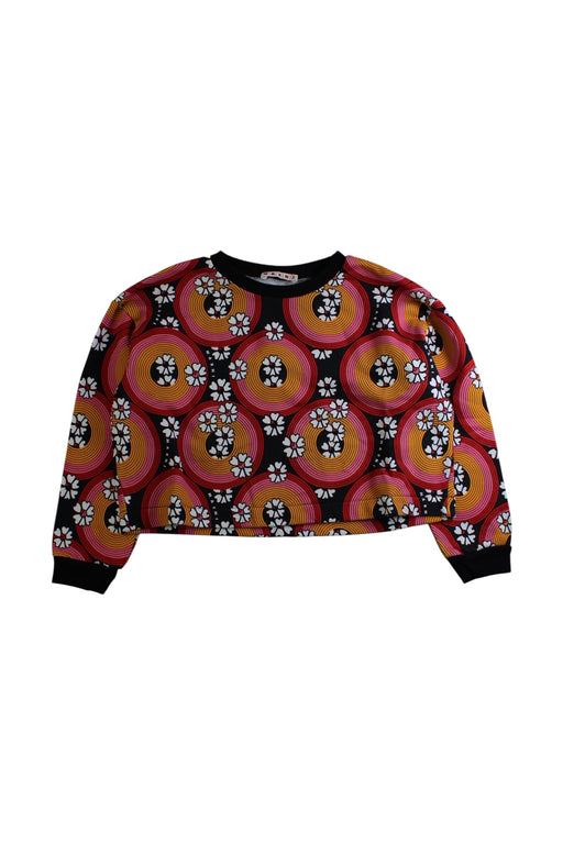 A Multicolour Crewneck Sweatshirts from Marni in size 8Y for girl. (Front View)