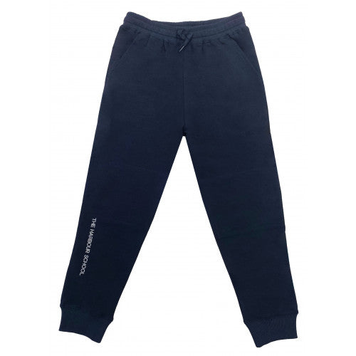 A Navy Sweatpants from The Harbour School in size 3T for neutral. (Front View)