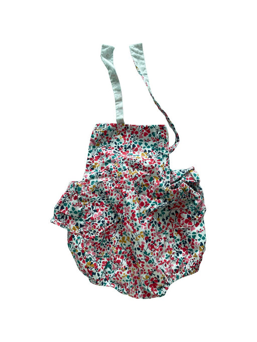 A Multicolour Overall Shorts from Jacadi in size 6-12M for girl. (Front View)