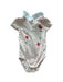 A Pink Short Sleeve Bodysuits from Carrément Beau in size 6-12M for girl. (Front View)