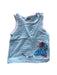 A Blue Sleeveless Shirts from La Compagnie des Petits in size 3-6M for boy. (Front View)
