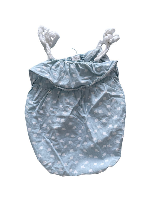 A Blue Sleeveless Rompers from Fina Ejerique in size 6-12M for girl. (Front View)