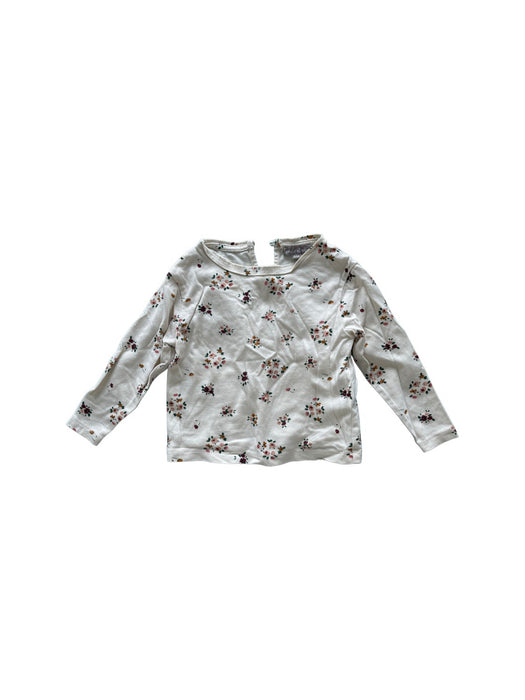 A White Long Sleeve Shirts from Emile et Ida in size 6-12M for neutral. (Front View)