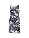 A Navy Sleeveless Dresses from LoveIt in size S for maternity. (Front View)