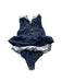 A Navy Sleeveless Bodysuits from Nicholas & Bears in size 6-12M for girl. (Back View)