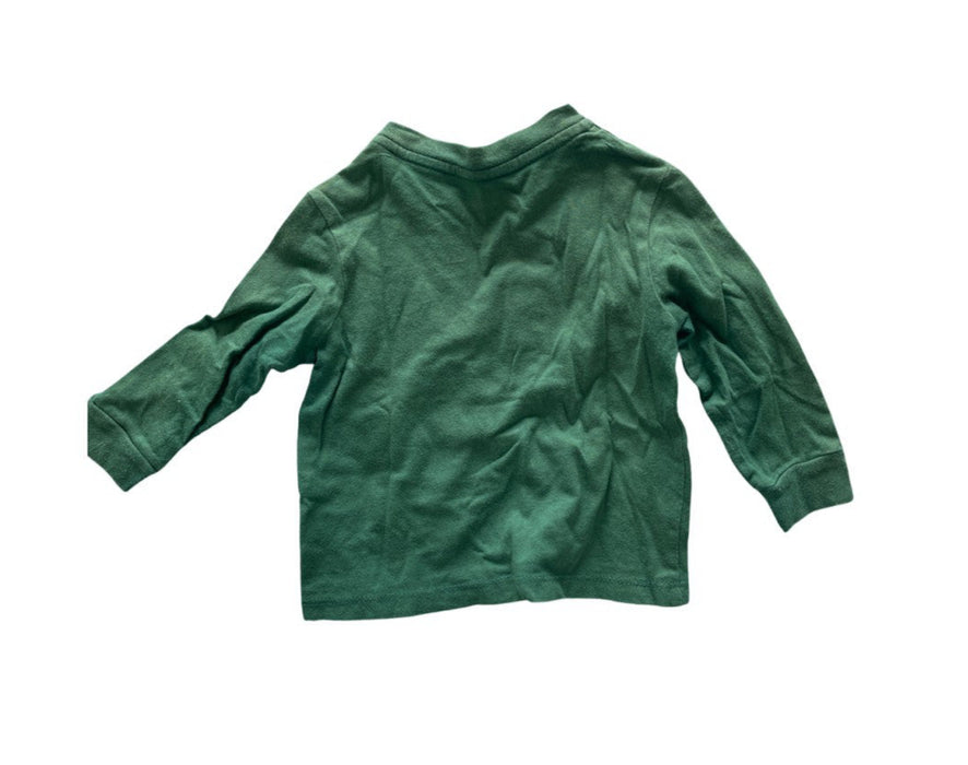 A Green Long Sleeve T Shirts from Ralph Lauren in size 3-6M for boy. (Back View)