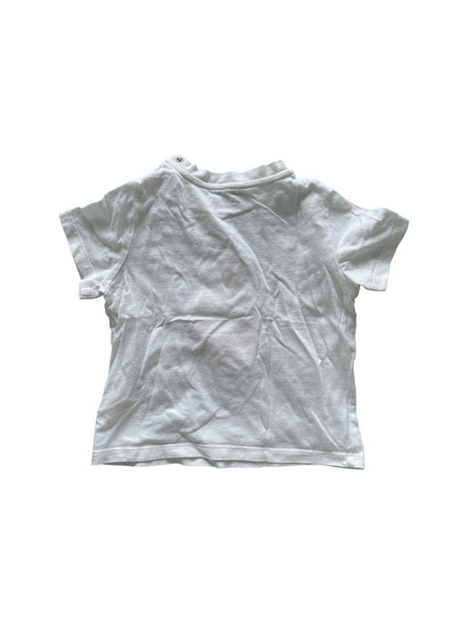 A White Short Sleeve T Shirts from Stella McCartney in size 6-12M for girl. (Back View)