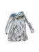 A Blue Long Sleeve Dresses from Mini Rodini in size 2T for girl. (Back View)