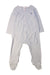 A Blue Onesies from Petit Bateau in size 12-18M for girl. (Front View)