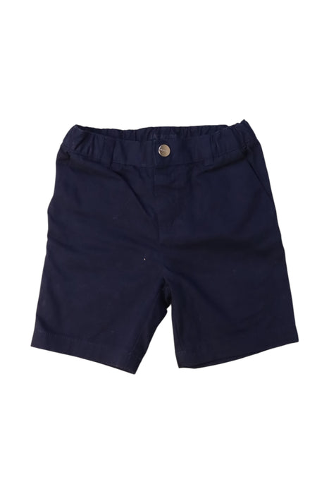 A Navy Shorts from Jacadi in size 18-24M for girl. (Front View)