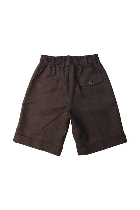 A Brown Shorts from Mayoral in size 5T for boy. (Back View)
