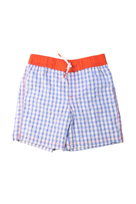 A Blue Swim Shorts from Boden in size 7Y for girl. (Front View)