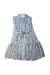 A Blue Sleeveless Dresses from Bora Aksu in size 10Y for girl. (Front View)