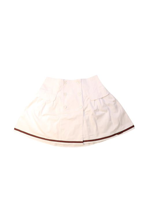 A White Short Skirts from Gucci in size 12Y for girl. (Front View)