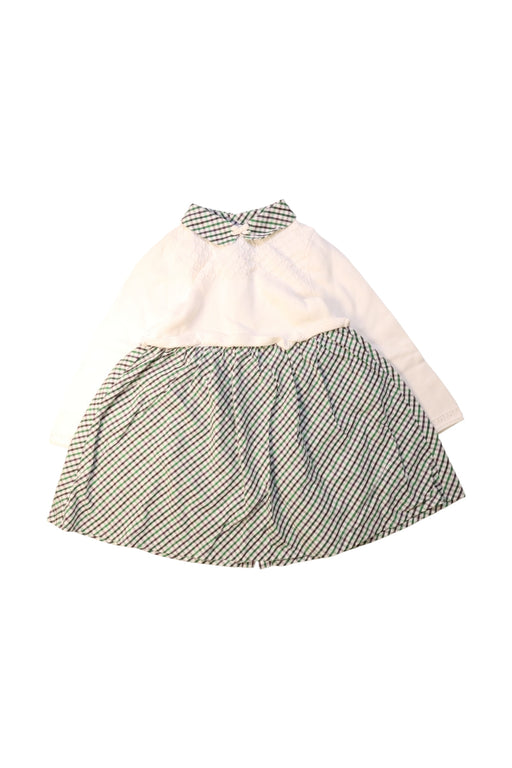 A White Long Sleeve Dresses from Gannino d'Angelo in size 4T for girl. (Front View)