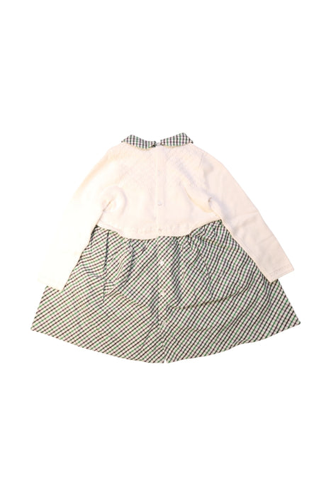 A White Long Sleeve Dresses from Gannino d'Angelo in size 4T for girl. (Back View)