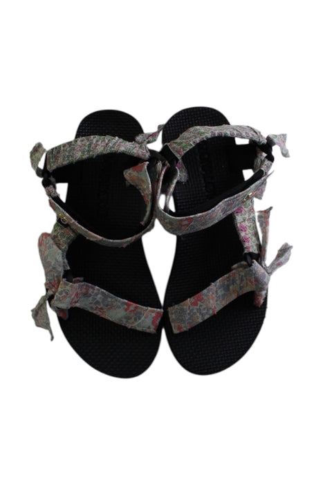 A Multicolour Sandals from Arizona Love in size 11Y for girl. (Back View)